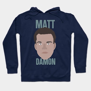 Matt Damon Head Hoodie